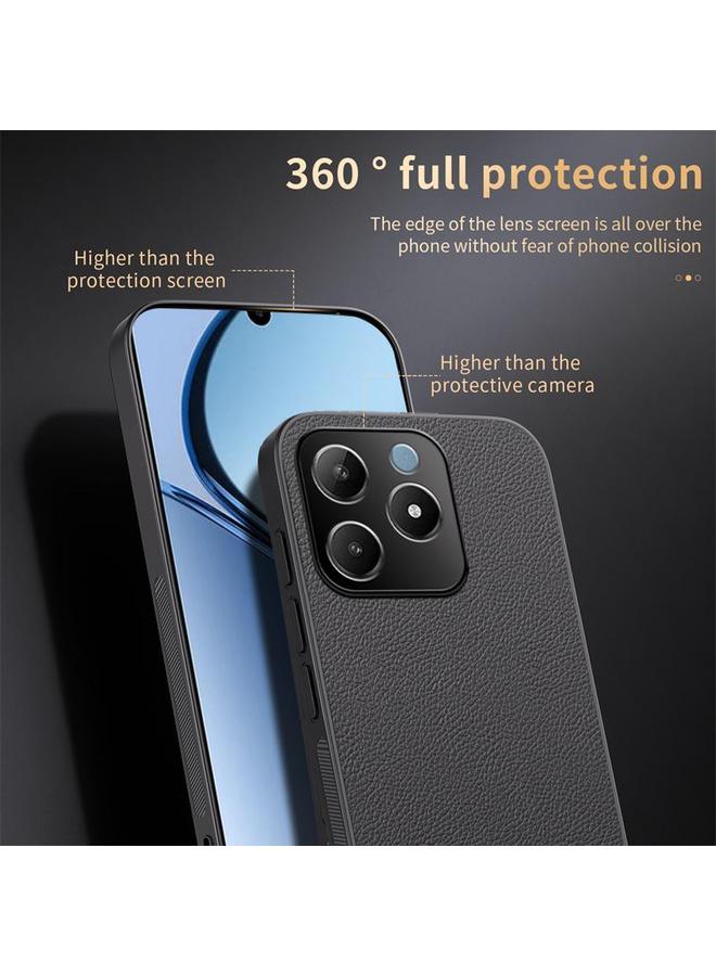 S-TOP Case For Realme C63 / C61 4G HUIYI Leather Magnetic Phone Case - Image 4