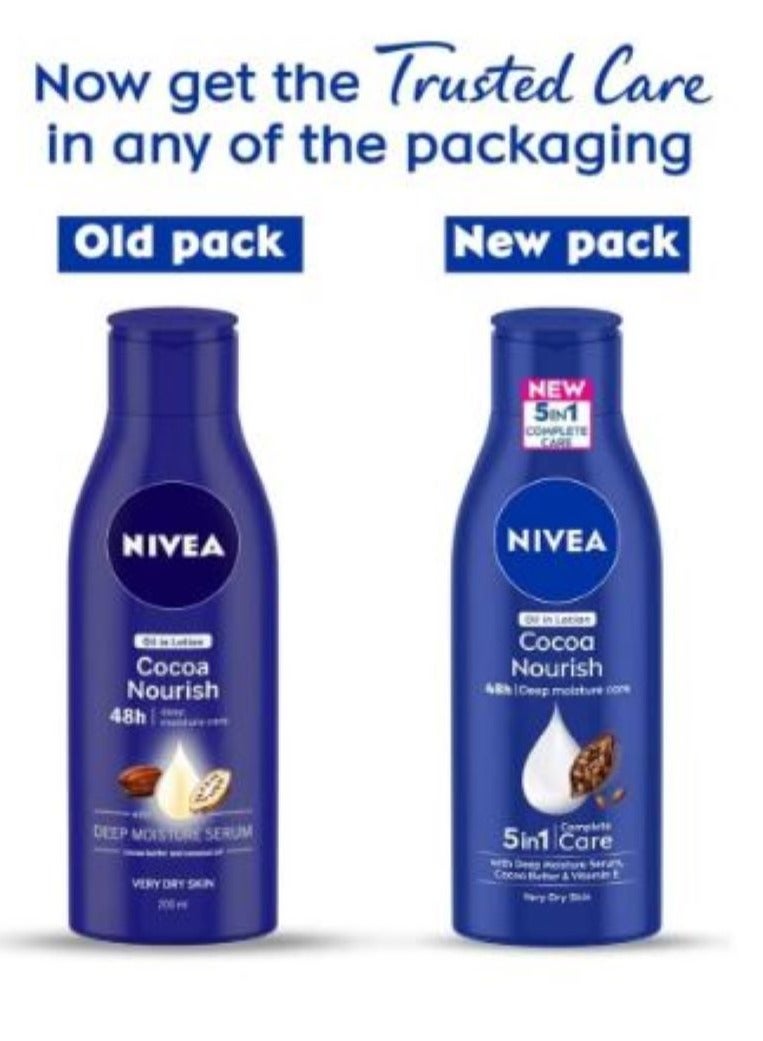 Nivea Body Lotion Cocoa Butter - 200 ml - Image 5