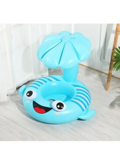 Just Quality Children'S Inflatable  Baby Swimming float Swimming Circle Cartoon Fish Shaped Durable And Lightweight Water Park Swimming Float Circular Float  - Image 1