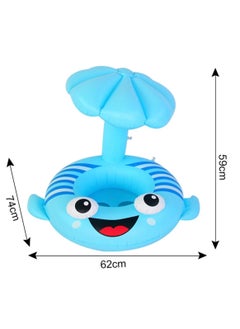 Just Quality Children'S Inflatable  Baby Swimming float Swimming Circle Cartoon Fish Shaped Durable And Lightweight Water Park Swimming Float Circular Float  - Image 4