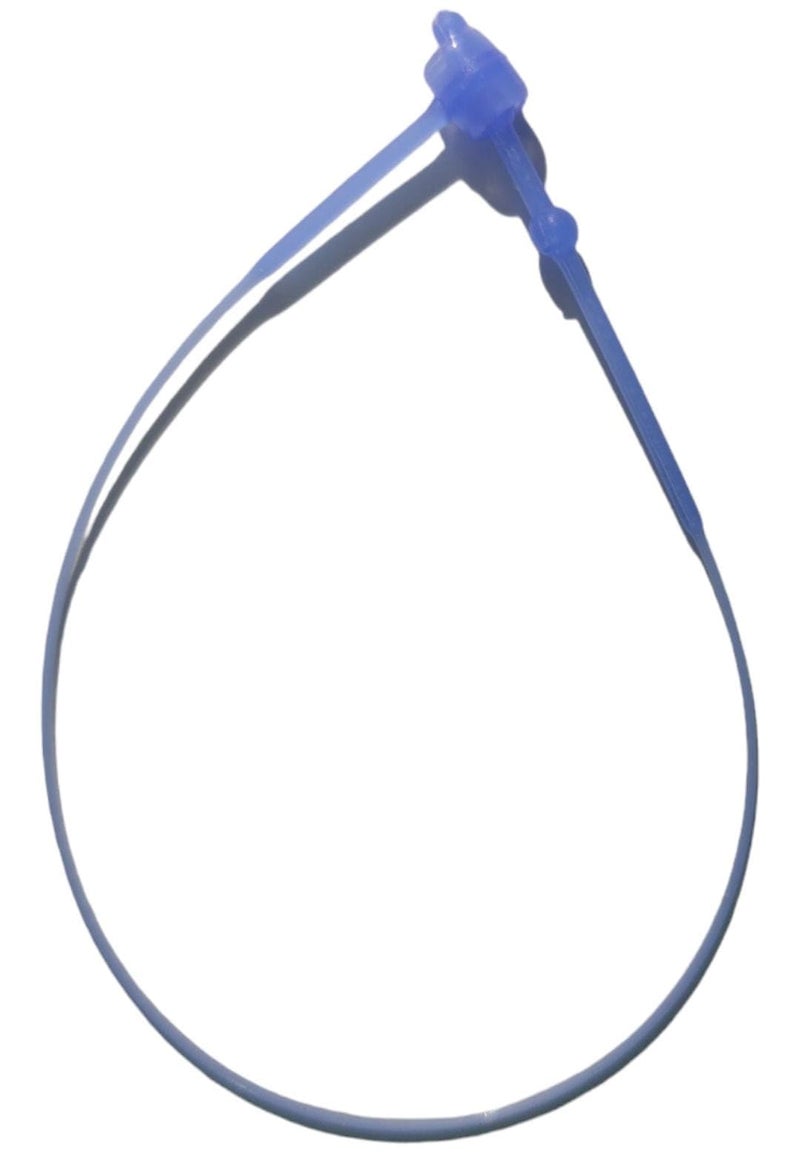 GREENGROW 5" Blue Snap Lock 5000 Pcs Loop Pins Plastic Ties Fasteners NO TAG Gun Required - Image 3