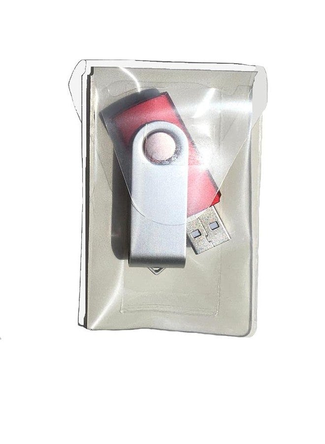 Charm Your Prince حوامل ذاكرة فلاش USB - أكمام شفافة بظهر لاصق وغطاء قابل لإعادة الإغلاق، شريط تخزين قابل لإعادة الاستخدام ومقاوم للغبار، سهل اللصق والتقشير، مناسب للمعلمين والطلاب والشركات - 2 بوصة × 3 7/16 بوصة - عبوة من 50 قطعة - Image 3