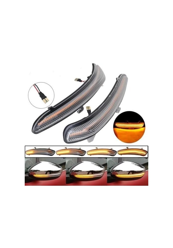 QASULER LED Dynamic Side Mirror Blinker for Peugeot 2008 208 I MK1 - Image 2