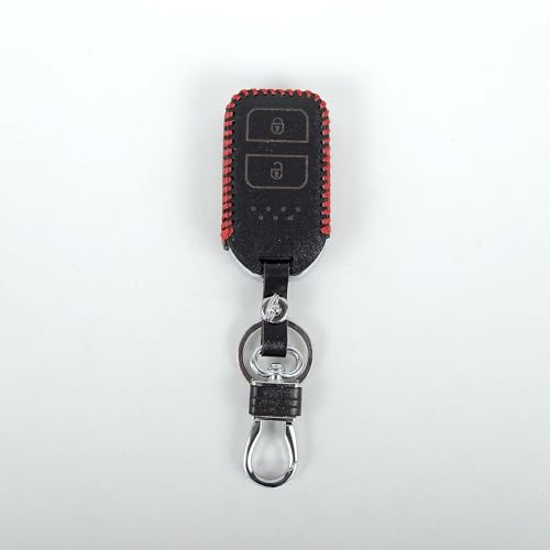 Aliens World Leather Car Smart Key Cover Case for Honda Accord, Jazz, H.City, BR - V, CR - V, WR - V, Civic(Black) - Image 3