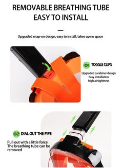 Full face Snorkeling mask with New Safety Breathing System and Camera Stand with 180-degree Panoramic View (Orange) - pzsku/ZC7AD0470DEFDC622E1DEZ/45/_/1739749438/2451ddc4-f767-4b22-b565-f76804ffeeb3