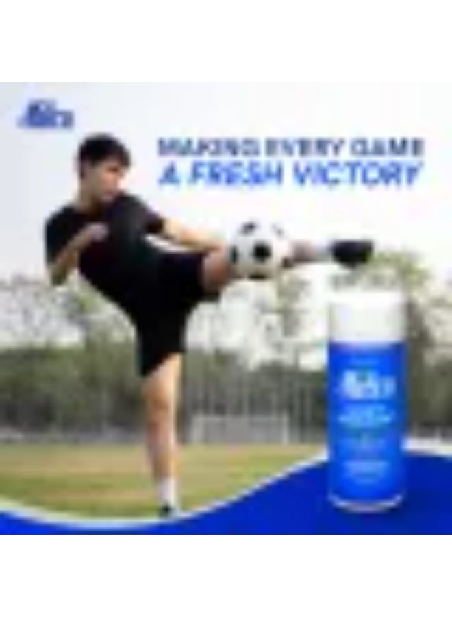Milcu Sports Deodorant Underarm & Foot Powder - 80 g - Image 5