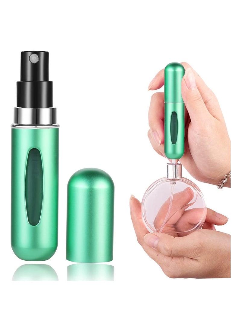 Generic - 5ml Portable Refillable Mini Empty Perfume Atomizer Bottle Perfume Atomizer Bottle for Travel and Trip (Green) - Image 1