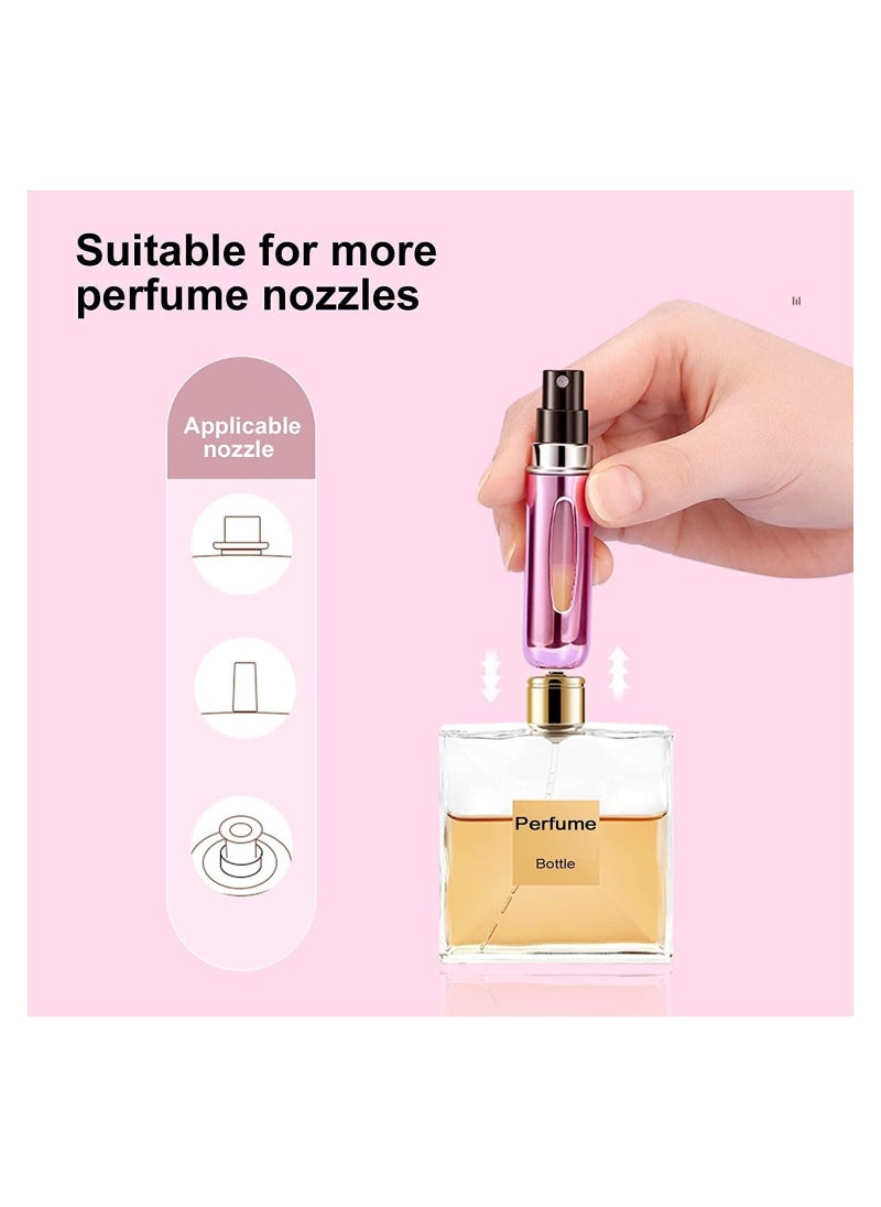 Generic - 5ml Portable Refillable Mini Empty Perfume Atomizer Bottle Perfume Atomizer Bottle for Travel and Trip (Green) - Image 1