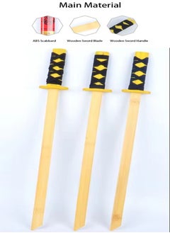 FUN MOMENT A Japanese Sword Model Made Of Wood (Random Selection)  - Image 3