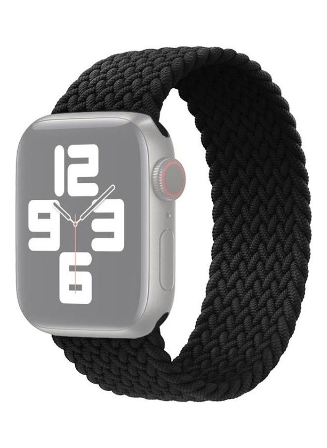 NIBEMINENT - Replacement Watchband For Apple Watch Black - Image 1