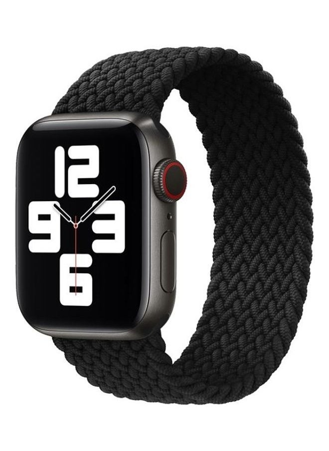 NIBEMINENT - Replacement Watchband For Apple Watch Black - Image 1