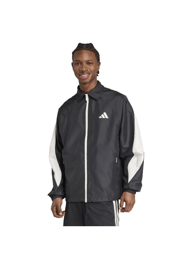 Adidas M Sta Seas Tt Black Training Track Tops For Men XS - Image 2