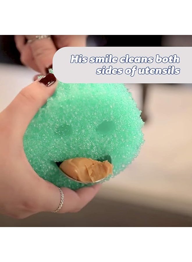 Scrub Daddy Sponge Set Scratch Free Color Sponges Dish Cleaning Household Use - Image 5