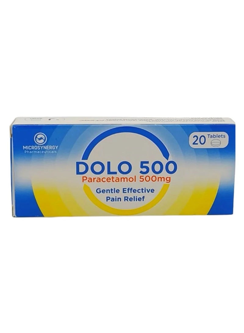 Dolo 500 Mg Tab 20S