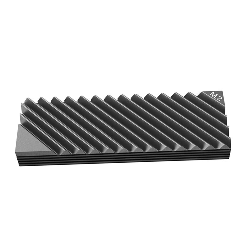 Aluminum SSD Cooler Heat Sink with Thermal Pad for Desktop Laptop Efficient Cooling Thin Design - Image 2