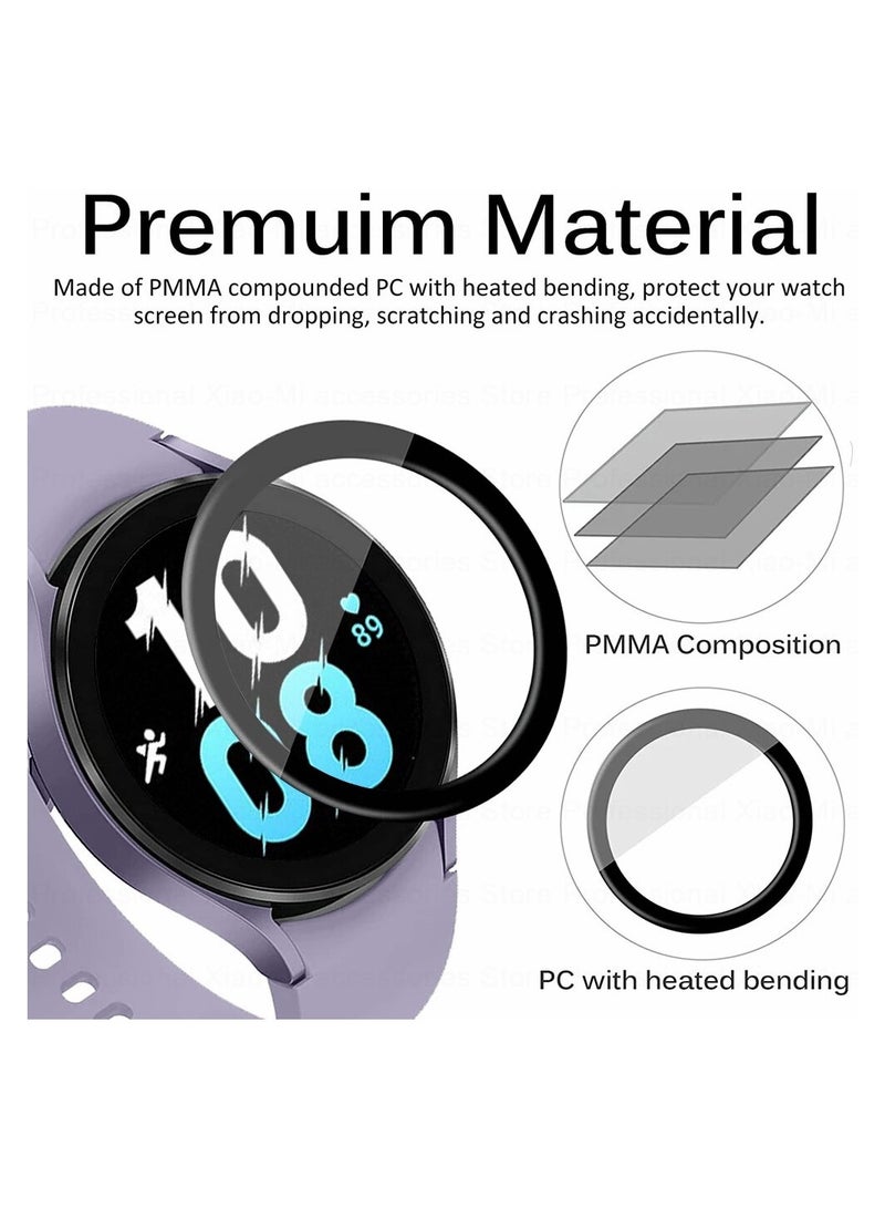 HEXABEX Samsung Galaxy Watch 5 Screen Protector 44mm, Full Cover 3D Curved Screen Protector for Samsung Galaxy Watch 5 44mm  - Image 3