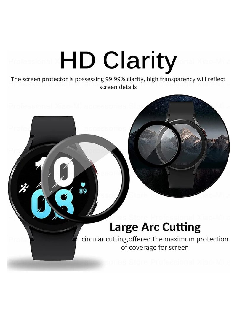 HEXABEX Samsung Galaxy Watch 5 Screen Protector 44mm, Full Cover 3D Curved Screen Protector for Samsung Galaxy Watch 5 44mm  - Image 4