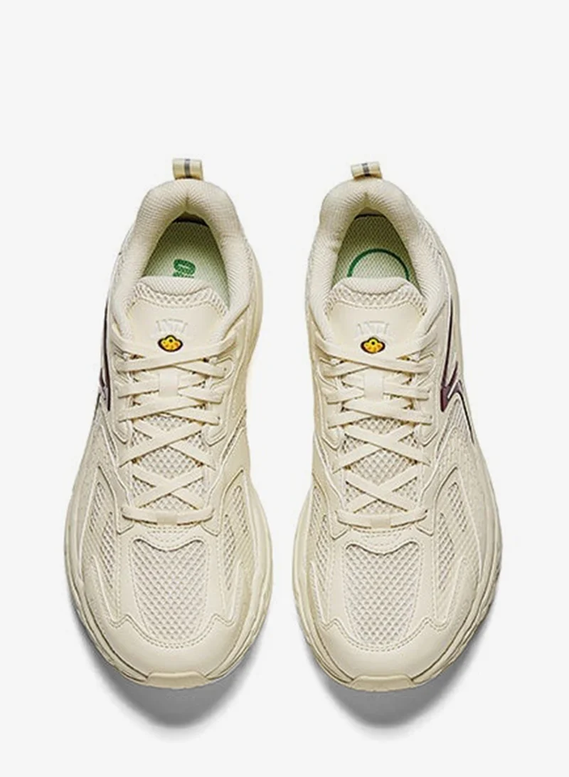 Anta White/Red/Yellow AT2003 - Retro Runner Sneaker for Men | Best Price UAE