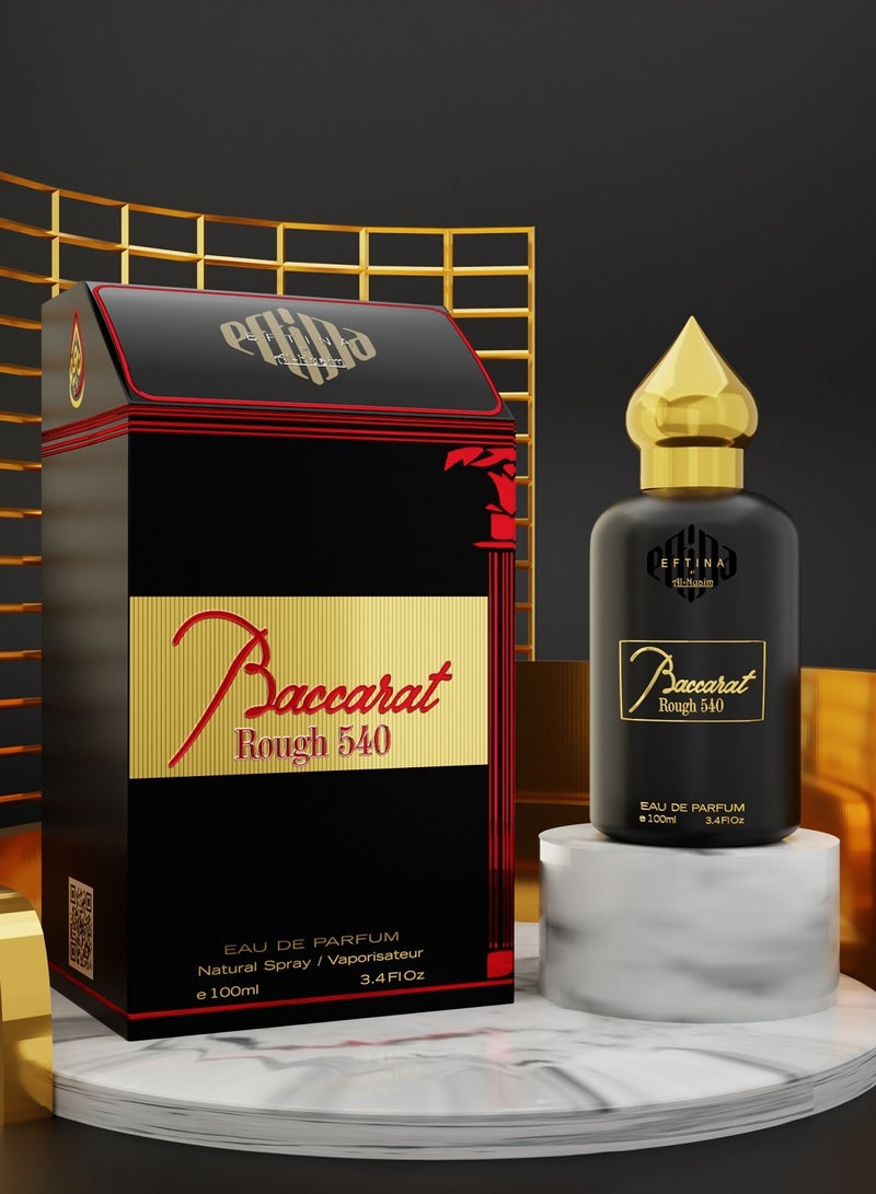 Al Nuaim Al-Nuaim Baccarat Eau De Parfum for Men & Women - 100ml | Luxurious and Captivating Fragrance (Eftina) - Image 2