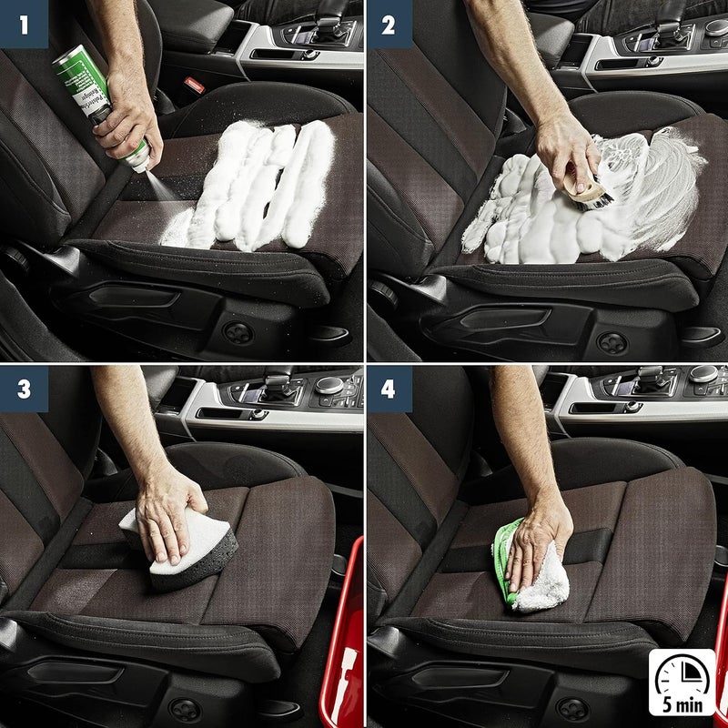 SONAX منظف الأثاث الرغوي من سونكس 400 مل | رغوة تنظيف عميقة للأثاث والسجاد والأقمشة | يزيل الأوساخ والبقع العنيدة بفعالية، ويستعيد الألوان | تركيبة سهلة الشفط | رقم الفن. 03062000 - Image 5