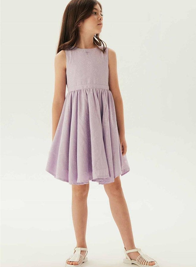 Tyess Girl Lilac Dress - Image 1
