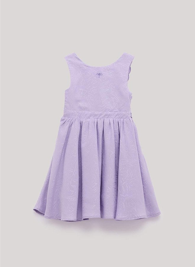 Tyess Girl Lilac Dress - Image 5