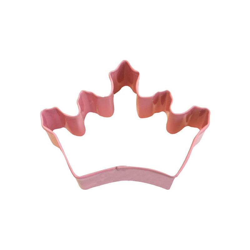 CybrTrayd R&M Crown Coronation Pink 3.5" Cookie Cutter With Colored, Durable, Baked-on Polyresin Finish - Image 3