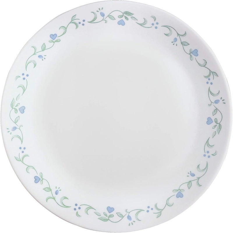 Corelle طقم أطباق عشاء فيتريل 10.25 بوصة، زجاج ثلاثي الطبقات ومقاوم للكسر، أطباق دائرية خفيفة الوزن، 8 قطع ريفية - Image 4