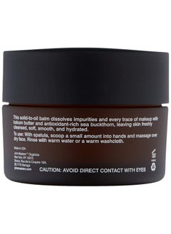 John Masters Cleansing Balm with Kokum Butter & Sea Buckthorn 2.8 FL oz  - Image 2