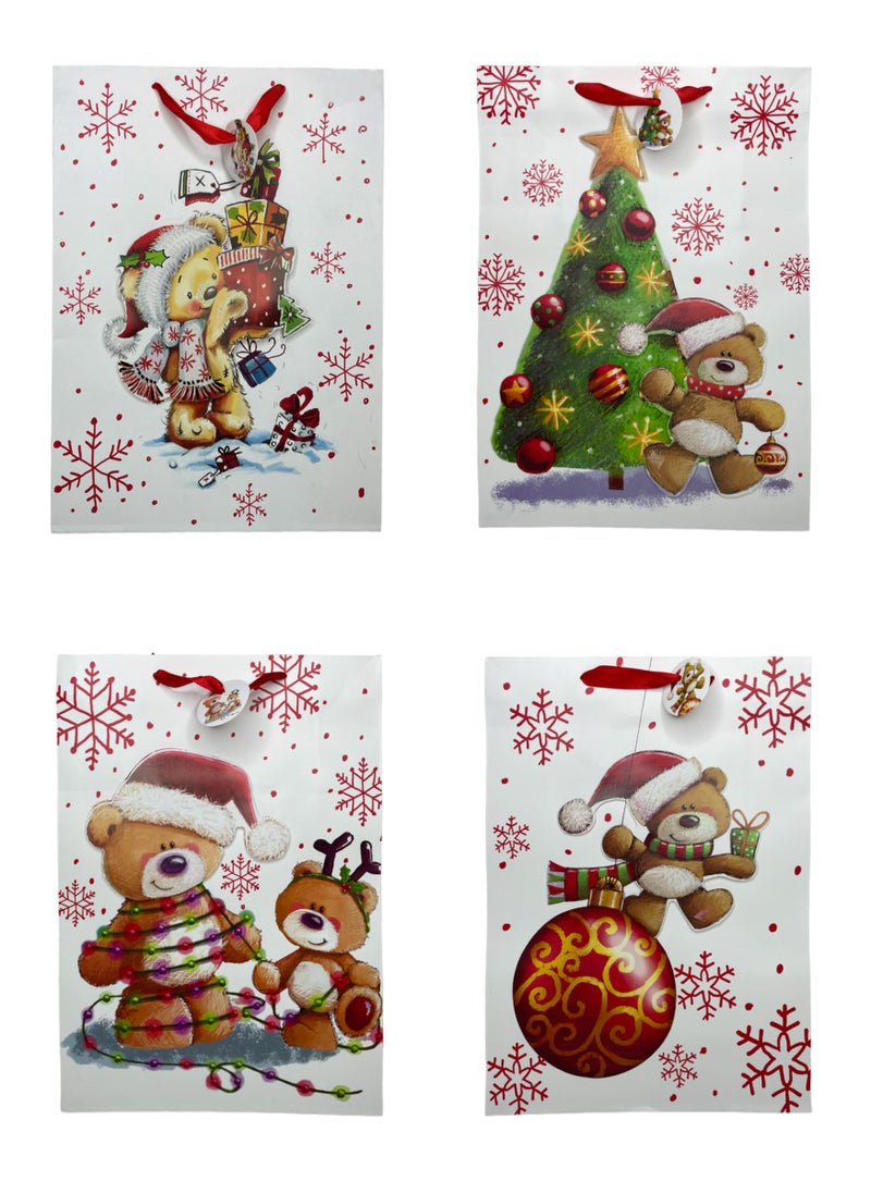 Share the Love Christmas Gift Bag Large (Assorted) Pack of 1 x 42x30cm  - Image 1