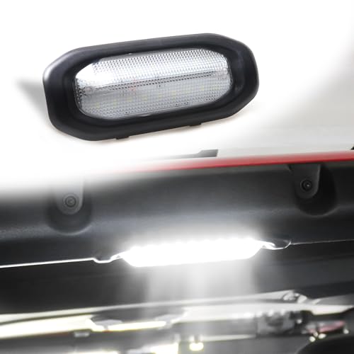 RERPRO مصابيح سقف داخلية LED بديلة لمصابيح القراءة متوافقة مع جيب رانجلر JL 2018-2025 4 أبواب ملحقات مقعد خلفي ضوء سقف صندوق الأمتعة خريطة ضوء سقف 6500K أبيض 18 LED - Image 1