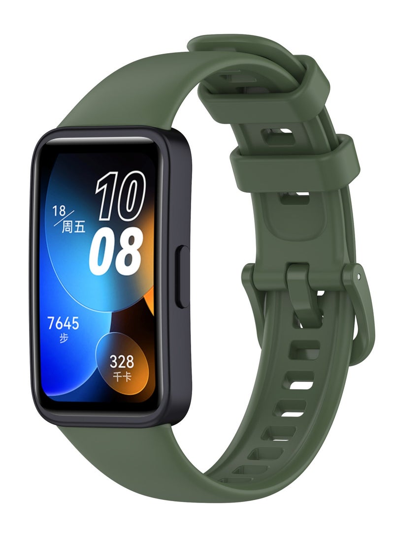 حَبْل تِك أشرطة متوافقة مع هواوي باند 10، باند 9، باند 8، مصنوعة من مادة TPU الناعمة للرجال والنساء - Image 3