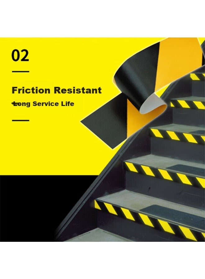 3M 3M Warning Zebra Marking Floor Tape, Warehouse Isolation Tape, 766 Black And Yellow Tape, 50Mm Wide * 33M Long - Image 2