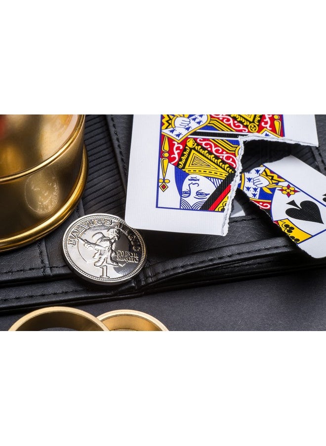 Deluxe Box Of Tricks Executive Set Of Magic Tricks Magic Set For Beginner And Experienced Magicians Magician Supplies Include Mystical Magic Cards Dynamic Coins + More