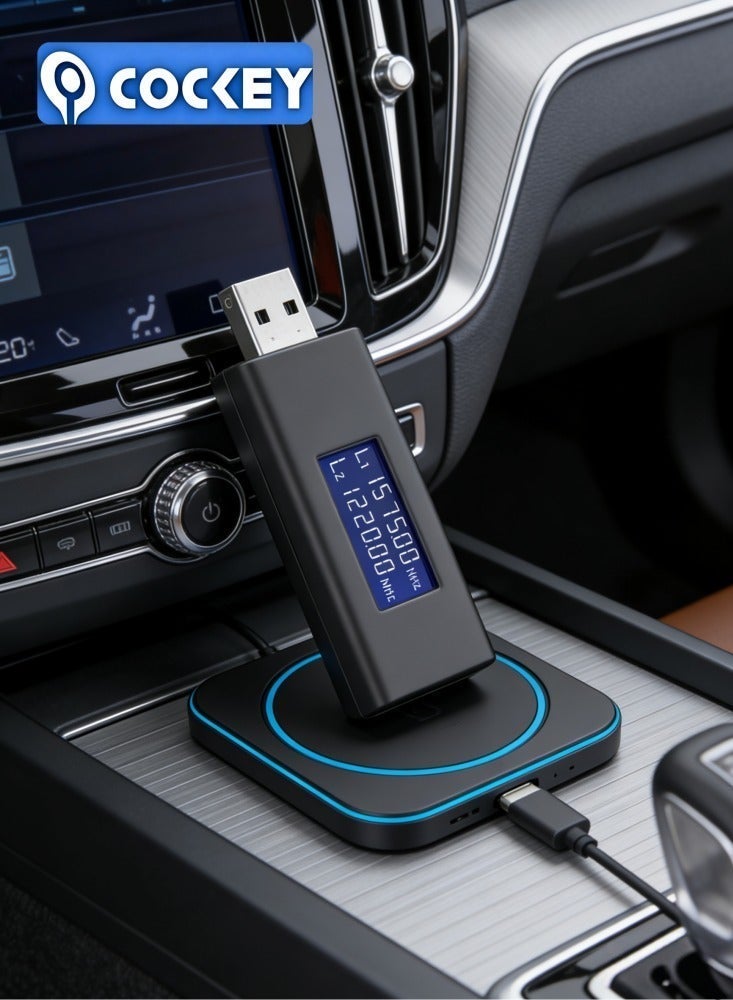 COCKEY Anti-Tracking Isolator GPS Signal Blocker With Adapter New Portable Car USB GPS Signal Broken Winder Dual Channel Protection Safety Peace of Mind with Interface Accessories Personal privacy protection for driving, safety protection and personal protection - Image 5