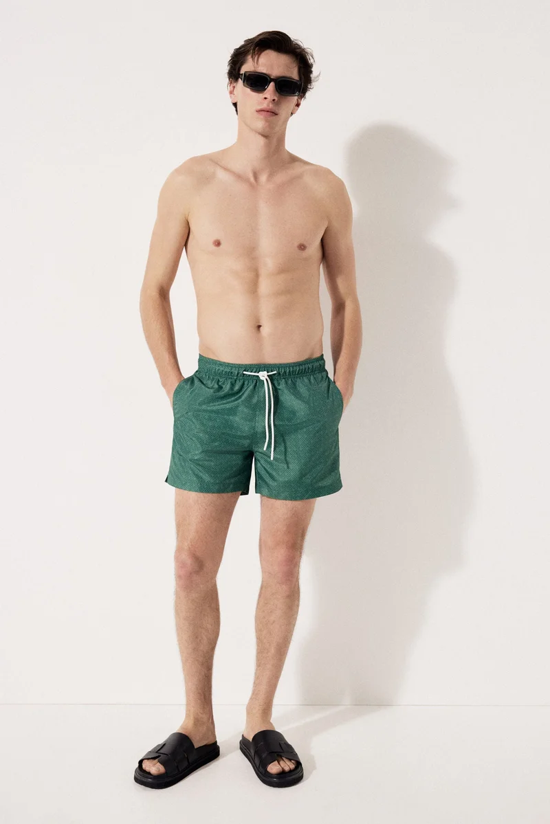 H&M Patterned swim shorts