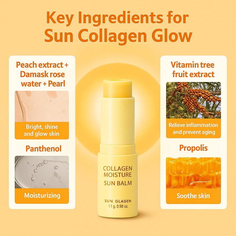 DERMASHARE بلسم الشمس المتألق المرطب المقاوم للتجاعيد (SPF50) صنع في كوريا - Image 5