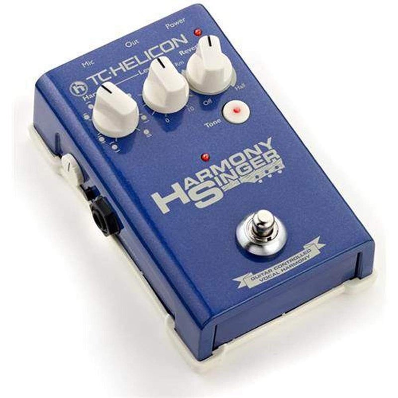 TC Helicon HARMONY SINGER Vocal Effects Stompbox with Guitar-Controlled Harmony, Reverb and Tone - Image 2