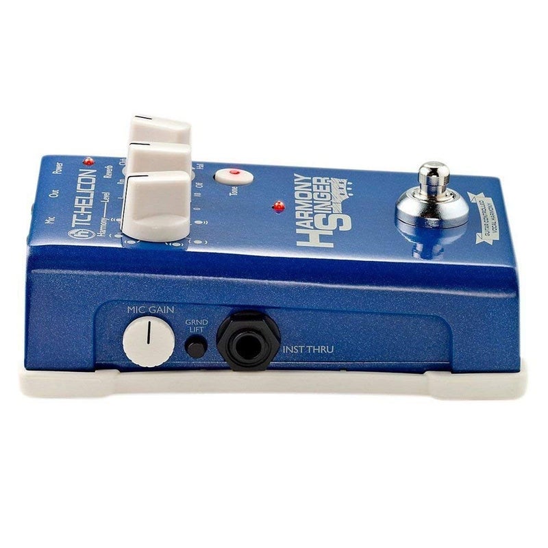 TC Helicon HARMONY SINGER Vocal Effects Stompbox with Guitar-Controlled Harmony, Reverb and Tone - Image 3