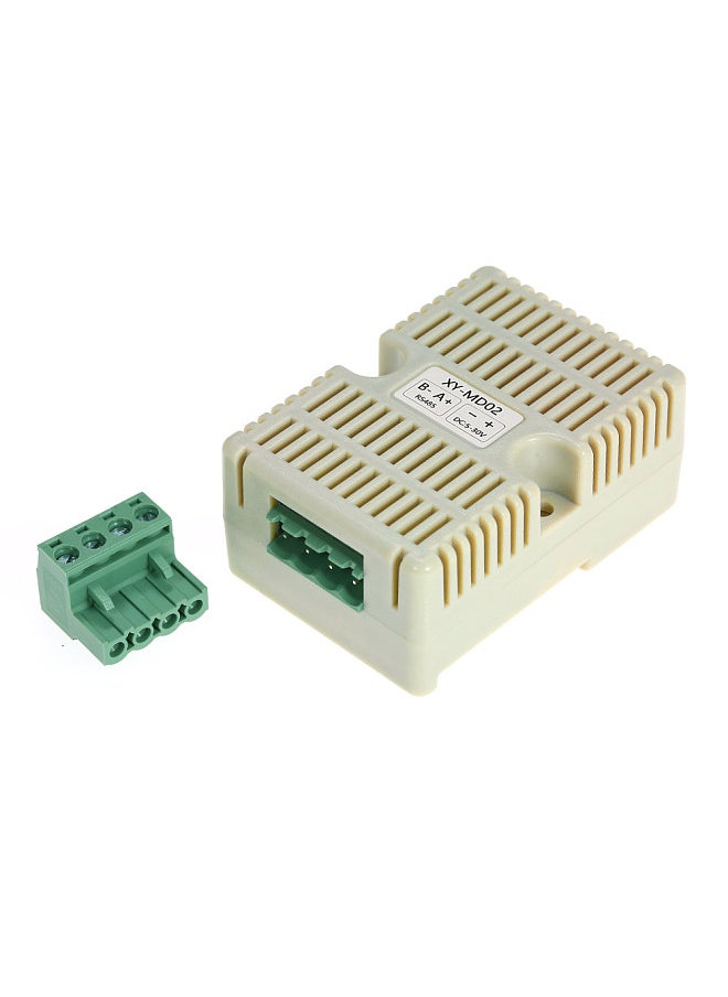 Generic - RS485 Temperature Humidity Transmitter RS485 Modbus-TRU Temperature Sensor Temperature-Humidity Sensors Temperature and Humidity Monitoring XY-MD02 - Image 1