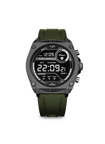 POLICE My Avatar Smartwatch with AMOLED Display, Rapid Charging, Fitness Tracking & Seamless iOS & Android Connectivity