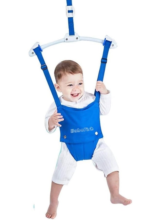 HI SUYI Baby Door Jumpers and Bouncers Swing Exerciser Set with Door Clamp Adjustable Strap for Toddler Infant 6-24 Months - Image 1
