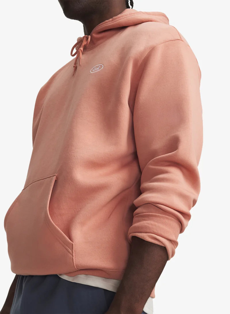 Under Armour Ultimate Black /  / White Rival Fleece Branded Hoodie for Men | Best Price UAE