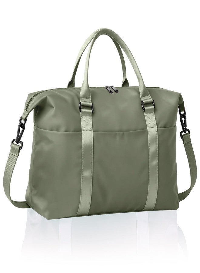 EPIMA Weekender Duffel Bags for Women, Travel Totes Bag for Airplane Essentials, Overnight Bags for Women with Trolley Sleeve, Large Carry On Hospital Bag for Labor and Delivery, Sport, Gym, Field Green - Image 1