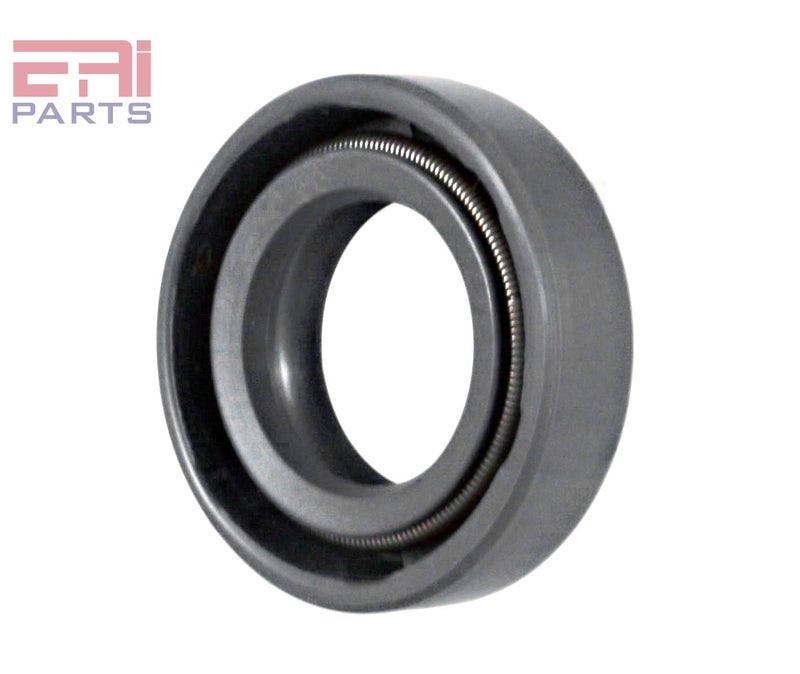 EAI Oil Seal 15mm X 26mm X 7mm TC Double Lip w/Spring. Metal Case w/Nitrile Rubber Coating - Image 2
