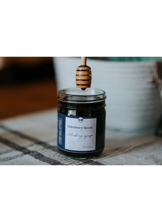 Elderberry Boost - Organic Elderberry Syrup with Raw Honey - Made for Kids & Adults (8 oz) - Image 5