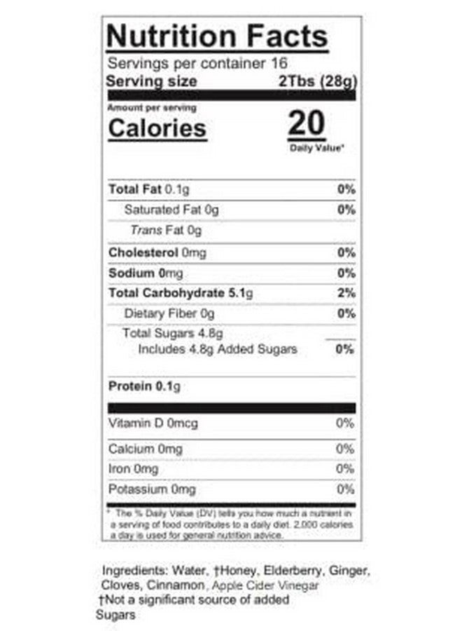 Elderberry Boost - Organic Elderberry Syrup with Raw Honey - Made for Kids & Adults (8 oz) - Image 2