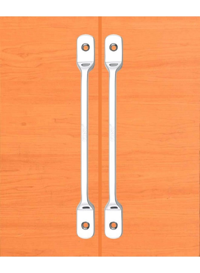 FAST CP09 Chrome Plated Furniture Cabinet Pull Handle for Window, Bathroom, Wardrobe Door & Drawers 2pcs (4 Inch, Steel) - Image 2