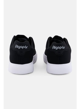 Algspar Men Lace Up Outdoor Shoes, Black  - Image 2