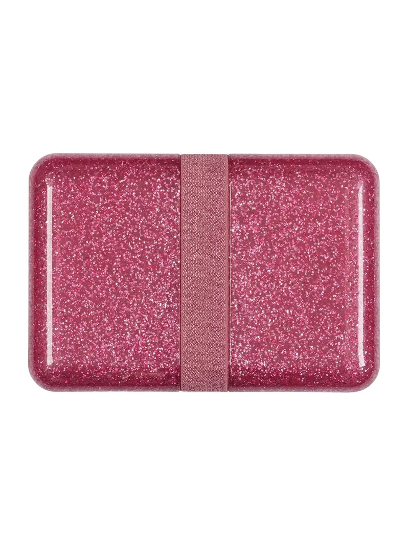 A Little Lovely Company Glitter Lunch Box - Pink
